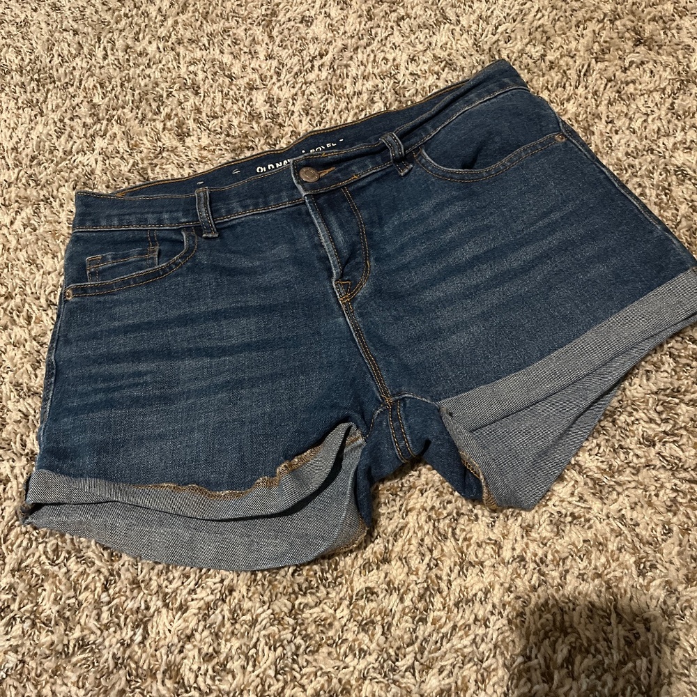 Womens boyfriend denim shorts